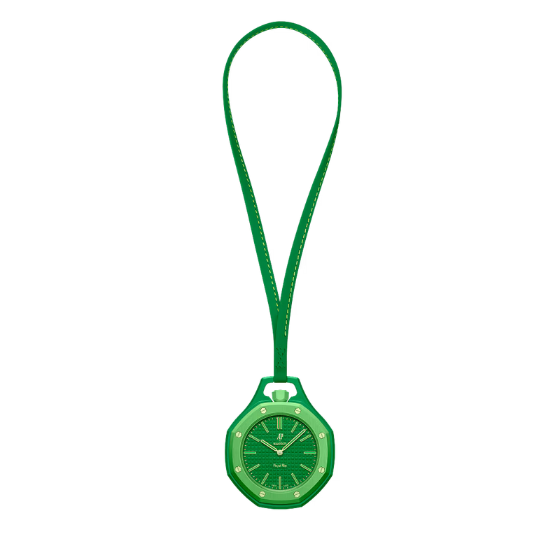 GREEN EIGHT Audemars Piguet x Swatch Royal Pop pocket watch