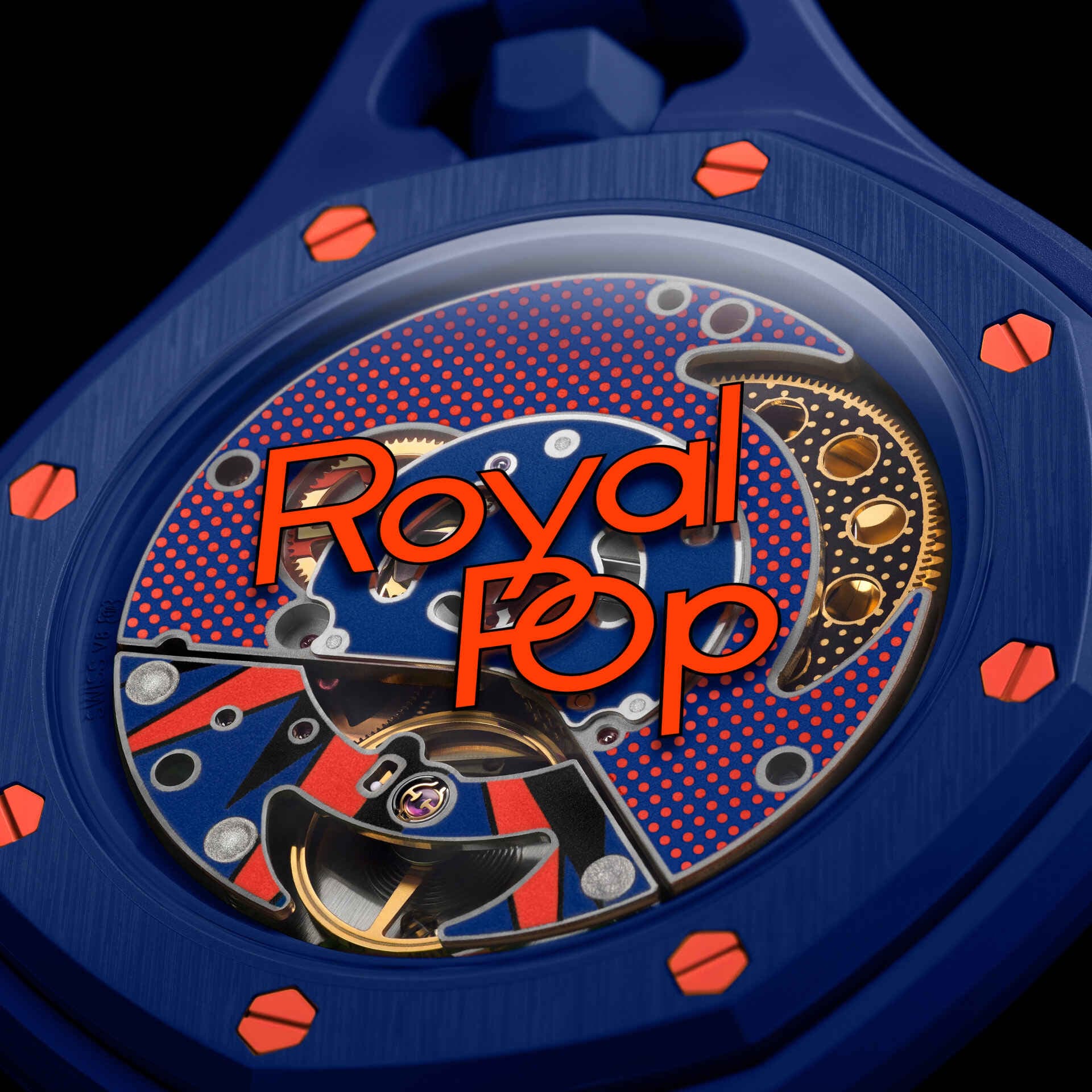 ORENJI HACHI Audemars Piguet x Swatch Royal Pop pocket watch